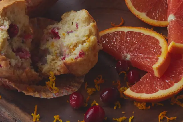 Le muffin à l’orange sanguine — Agrandir