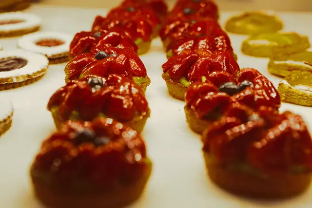 Les tartelettes aux fraises du printemps — Agrandir